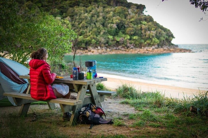 Camping in the Abel Tasman National Park